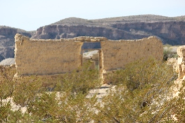 ruins from mining company